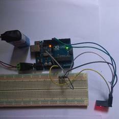Gambar 5.1 Pemasangan Modul ESP8266-01 ke Arduino